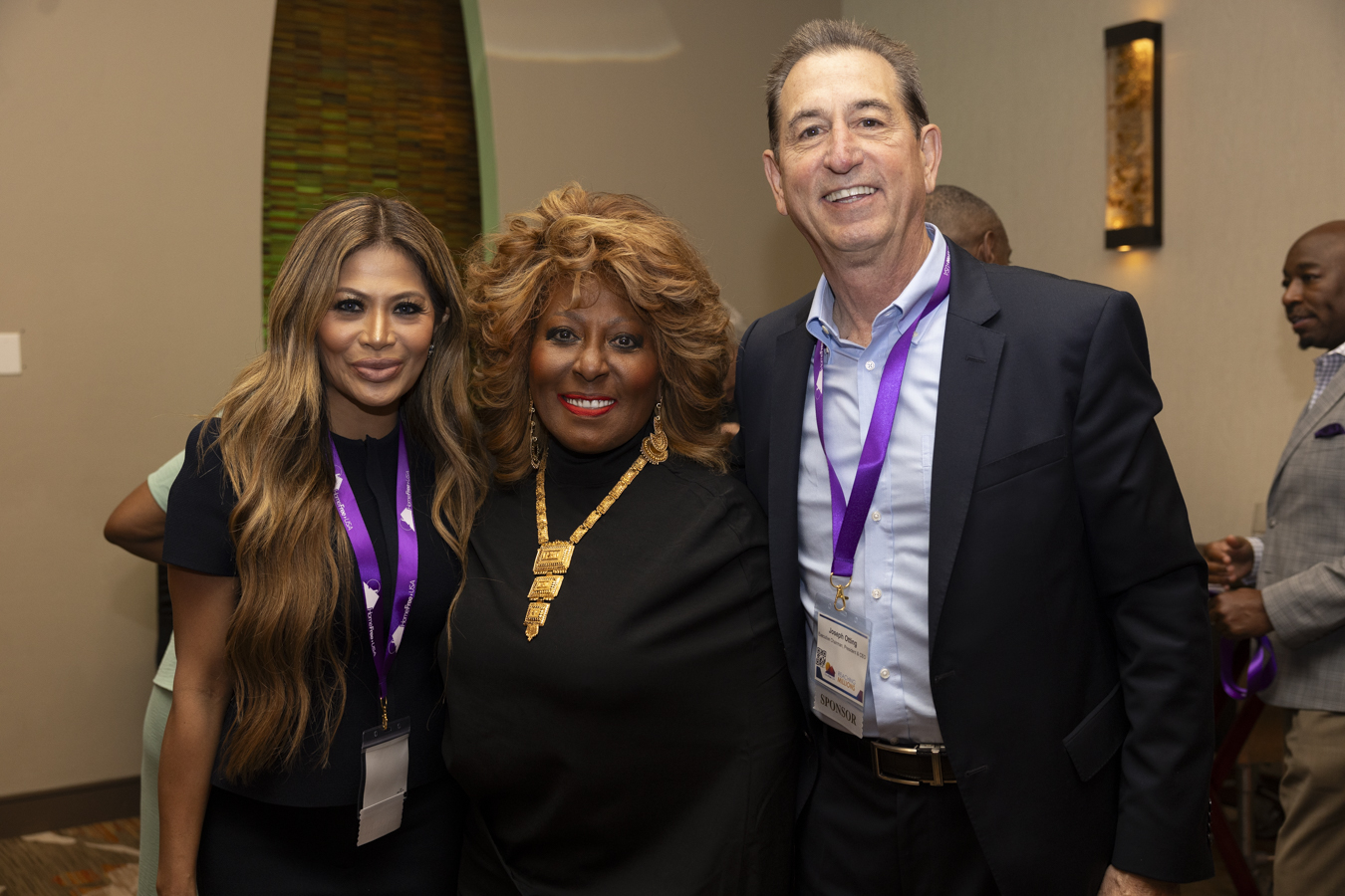 Attendees connecting at the Reaching Millions reception